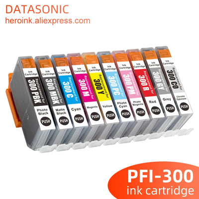 1Set PFI300 PFI 300 Premium Compatible Color Inkjet Ink | SAMAG