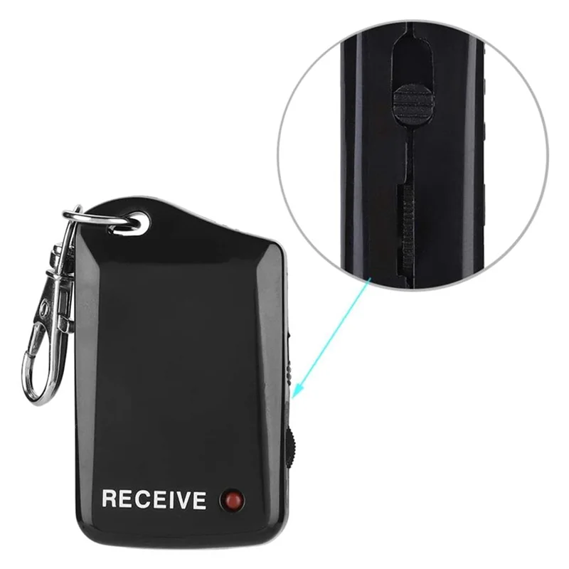 SUNRI-2X RF Wireless Anti Loss Device Security Protection Personal Guard Buzzer Light Anti Theft Alarm Home Automation Kits
