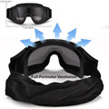 Outdoor Tactical Glasses Desert Locust Military Fan | SAMAG