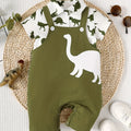 Spring and Summer Dinosaur Short Sleeve Shirt - View 3 | SAMAG