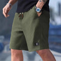 Summer Men's Waffle Texture Casual Sports Beach Shorts | SAMAG