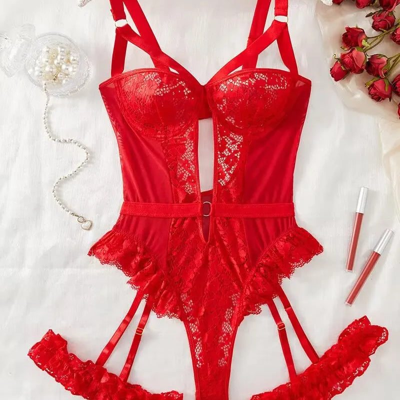 Erotic Underwear Bras Sets For Women Lace Garter Lingerie Intimates 2025 Underwire Bra And Panty Thongs Ladies Underwear Set