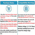 NOHON Rechargeable Lithium Battery AA 3600mWh/AAA 1300mWh Original Batteries High Capacity 1.5V Battery for Mouse Remote Control