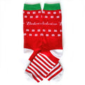 2025 New Men Christmas Socks New Year Funny Snowflake Beer Santa Claus Elk Snow Cotton Happy Socks Men Cartoon Women Sokken
