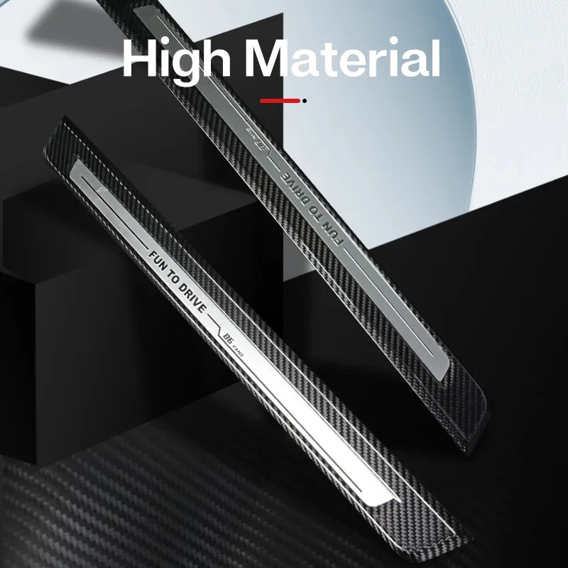 2PCS Car Door Sill Plate Protectors Anti-Scratch Waterproof Car Door Sills Scratch Protection For GR86 BRZ 2025 2024 Accessories