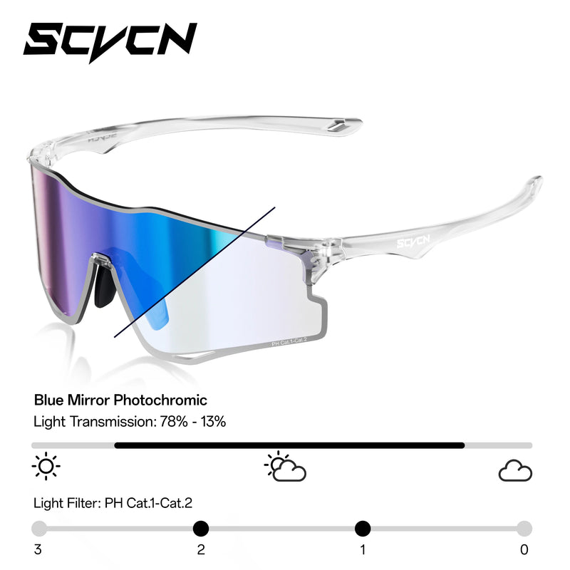Scvcn Photochromic Running Sunglasses Men Women Marathon - View 10 | SAMAG
