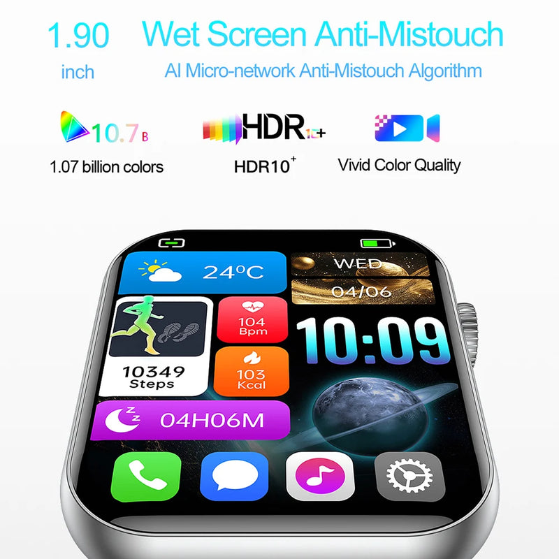 Luxury Smartwatch Health Monitor AI Voice Wireless Call Fitness Tracker Sports Smart Watch for Man Woman IOS Android Phones 2026