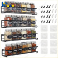 Iron Shelf Wall Mounted Organiser Kitchen Home Spice Storage Rack Bathroom Drainage Accessories | SAMAG