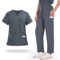 Summer Short Sleeved Hospital Doctor Uniforms Spa Uniforms Dental Clinic Medical Scrubs Suits Pet Grooming Veterinary Nurse Sets
