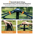 3-Second Instant Pop-Up Tent, Waterproof Sun-Protective | SAMAG