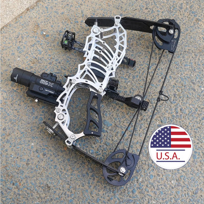 Archery Compound Bow 15 - 32lbs Adjustable Pulley Right | SAMAG