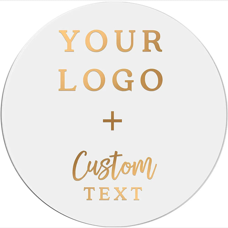 Custom Stickers Printing Your Own Logo Text Personalized Business Logo Label Any Size Any Material Tag Label Stationary Stickers