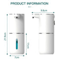 Automatic Soap Dispenser Touchless Foaming Soap Dispenser 380ml USB Rechargeable Electric 4 Level Adjustable Foam Soap Dispenser