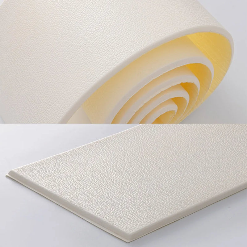 New Durable 20x200cm Anti Collision Strip Self-Adhesive Soft Foam Wall Protection Soft Wrapped Sponge Thickened Corner Protector