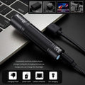 Alonefire Mini LED Flashlight Small USB Rechargeable Night Lighting Light Outdoor Hiking Camping Household Emergency Lamp Torch