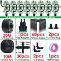 Garden Automatic Watering System Drip Irrigation Kit 4-Way 4/7mm to 3/5mm Hose Dripper for Pot Plant Vegetable Bonsai Greenhouse