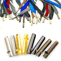 10/50Pcs Shoelace Head  DIY Shoelaces Repair Shoe Lace Tips Rope Head Clip.