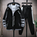Casual Hooded Jackets And Pants Tracksuit Men's Clothing | SAMAG