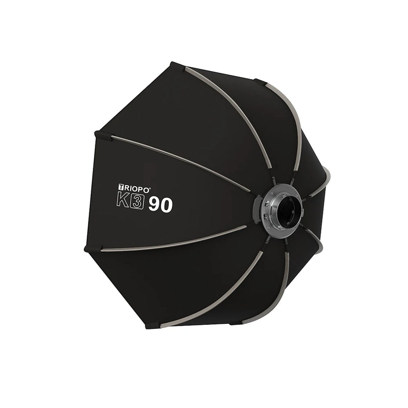 TRIOPO K3 Series 55cm 65cm 90cm 120cm Quick-Setup Octagon Softbox Bowens Mount for Godox Aputure Sokani Studio LED Video Light