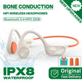 New-X7 Bone Conduction Wireless Headphone Bluetooth 5.4 IPX8 Waterproof Swim Headset 32GB MP3 Player HIFI Music Sports Earphone
