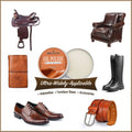 Finest Leather Shoe Polish Oil – Premium Shoe Care Cream for Leather Shoes and Boots, Nourish Restore Shine Waterproof & Protect