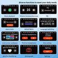 A10 Pro ANC Wireless Bluetooth 5.3 Earphones App Noise-canceling Call Headphones Waterproof Sports Gaming Touch Screen Headset