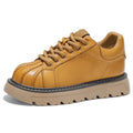 Men's Trendy Autumn Winter Thick-Soled Height-Increasing Workwear Shoes Versatile Sports Shell-Toe Board Shoes