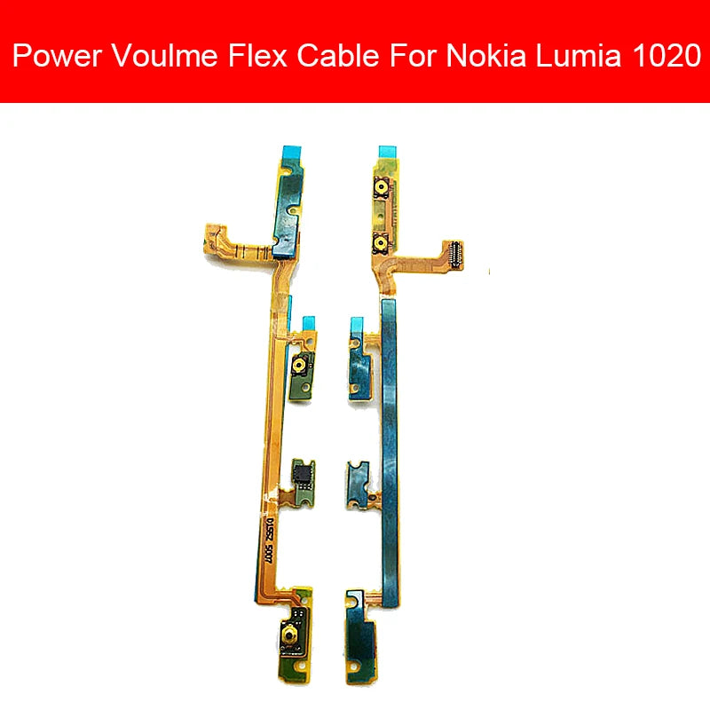 Up/down Volume Flex Cable For Nokia Lumia 720 640XL 1520 920 950XL 820 640 950 1020 925 625 1320 Power Side Key Flex Cable