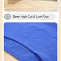 6pcs Cotton Women's Lingerie M-XXL Solid Seamless Panties Sexy Breathable Low-Waist Briefs Female Soft Comfortable Underpants