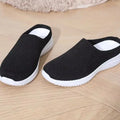 Women's Summer Shoes Plus Size Casual Single Ladies Shoes Soft Sole Cover Half Slippers Sale Shoes with Free Shipping