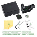 Bestsight Red Dot Sight Holographic Reflex Sight 4 Reticle Optics Red and Green Illuminated Collimator Sight Hunting Scopes