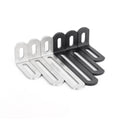 Stainless Steel Adjustable Corner Bracket Heavy Duty Metal 90 Degree L Shaped Angle Corner Braces for Wooden Shelf Furniture
