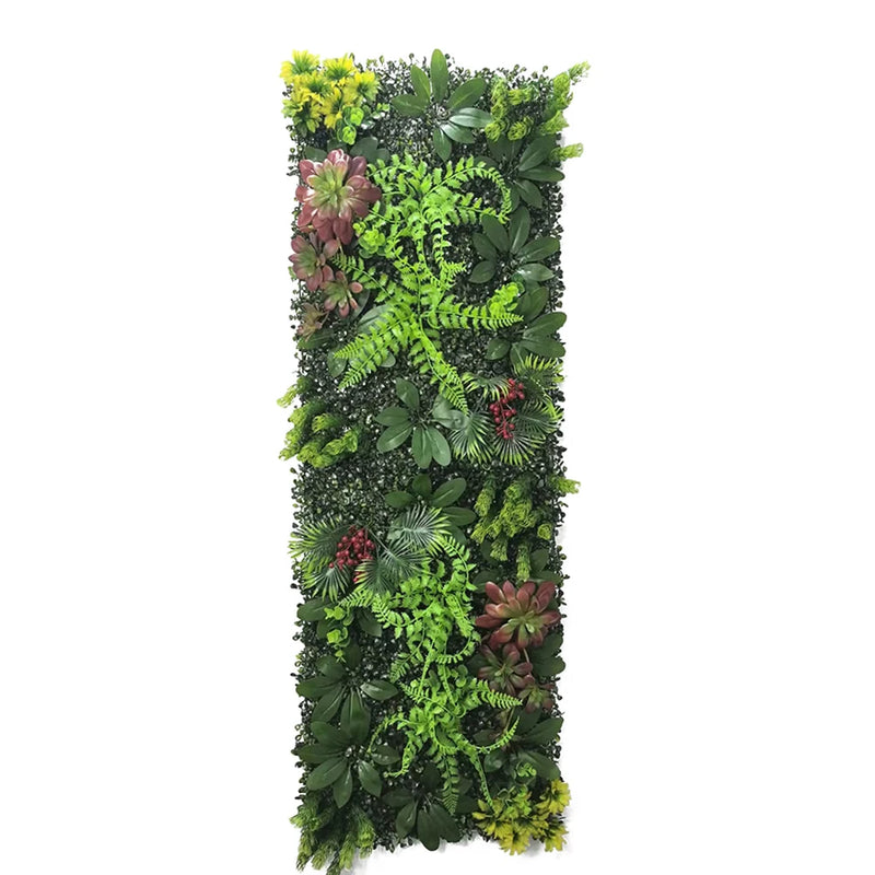 40*120CM Artificial Lawn Home Decoration Plants Wall Panels Plants Grass Branches Mixed Lawn Moss Grass
