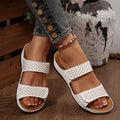 Summer Round Head Sexy Comfortable Non-slip Beach Slippers Fashion New Lightweight/elegant Outside Women's Platform Slippers