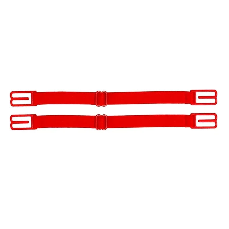 Anti-Slip Bra Strap Women Girl Adjustable Underwear Shoulder Belt Back Hasp Holders Buckle Belt Invisible Elastic Bra Strap Gift