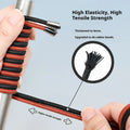 Oval Elastic Shoelace Metal Buckle Laces Unisex Quick-On/Off Shoelaces for Sneakers and Boots 1Pair/2Pair