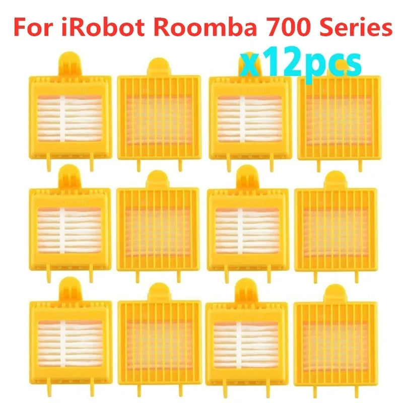 Compatible For iRobot Roomba 700 760 761 765 770 772 774 775 776 780 782 785 786 790 AeroVac Hepa Filter Spare Part