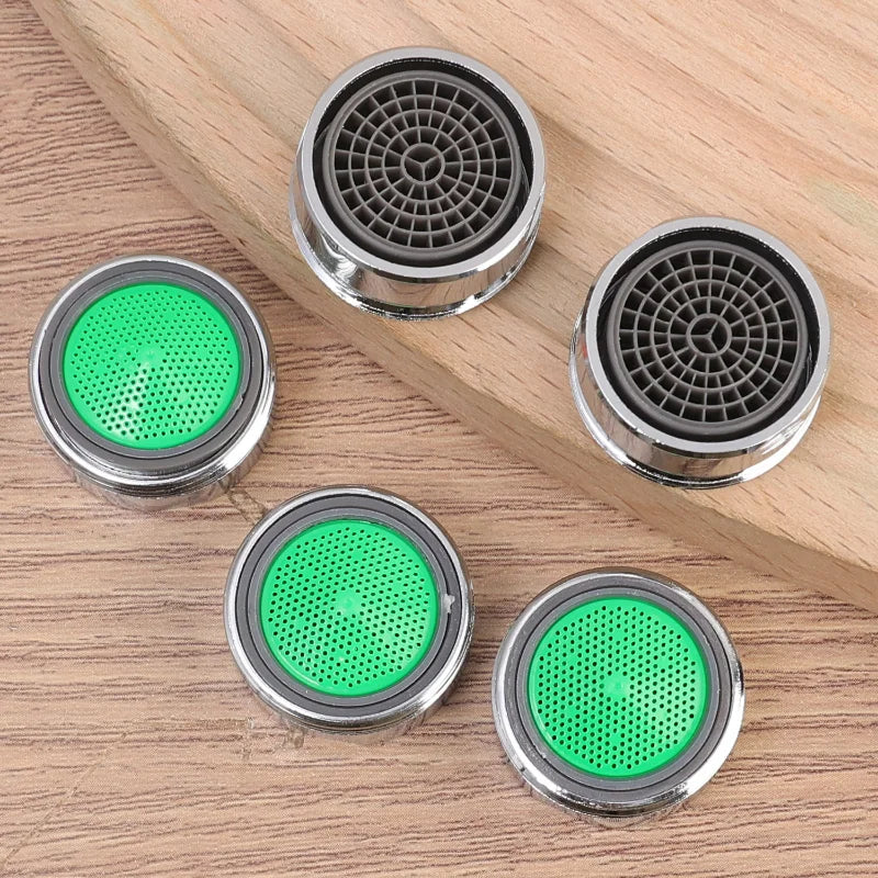 Bathroom 24mm Faucet Aerator Water Saving Tap Insert Nozzle Thread Taps Bubbler Filter Replaceable Parts Kitchen Faucet Strainer
