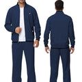Men's Tracksuits Sweatsuits for Sweat Track Suits 2 Piece Casual Athletic Jogging Warm Up Full Zip Sets - View 2 | SAMAG