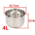 Rice Cooker Liner General Food Stainless Steel Uncoated Thickened 2L3L4L5L6L8L Rice Cooker Inner Pot
