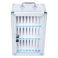 24 - Slot Metal Phone Jail Storage Cabinet Lockable Cell Box for Classroom Office Wall Mounted Portable - View 3 | SAMAG