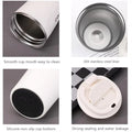 Custom Engraved Thermos Mug Personalized Insulated Travel Cup with Name Double Wall Stainless Steel Gift Mug for CoffeeTea