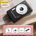 4K Digital Camera Dual Camera Flash 50 Million Hd Pixel Pixel Retro Ccd Portable Card Entry-level Camera Auto Focus