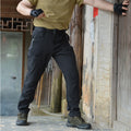Cargo Pants Hiking Men Outdoor Waterproof Multi-pocket Tactical Trousers Camping Spring Autumn Combat Rip-Stop Work Pant
