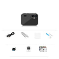 4K CCD Digital Camera 64MP Digital Flash Video Camera with Touch Screen 16X Digital Zoom IR Night Vision Camera Black