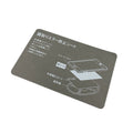 Anti-Metal Tags Stickers Adhesive/Without Anti-degauss Rectangle