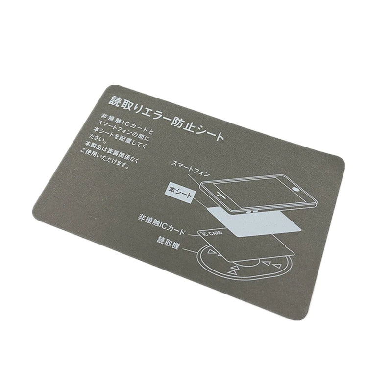 Anti-Metal Tags Stickers Adhesive/Without Anti-degauss Rectangle