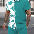 Men's Shirt Summer Fashion Design Short Sleeve 3D Print | SAMAG