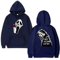 2025 New in gothic Double Sided printed  streetwear Men women VI Ghostface Graphic Hoodie Unisex Fleece Long sleeve Sweatshirts
