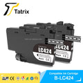 Tatrix Premium LC424 LC424BK LC424C LC424M LC424Y Color Compatible Printer Ink Cartridge for Brother DCP-J1200DW